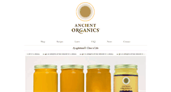 Desktop Screenshot of ancientorganics.com